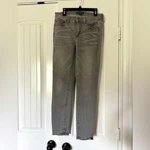 J Crew Gray Ankle Slim Cut Pants Size 27